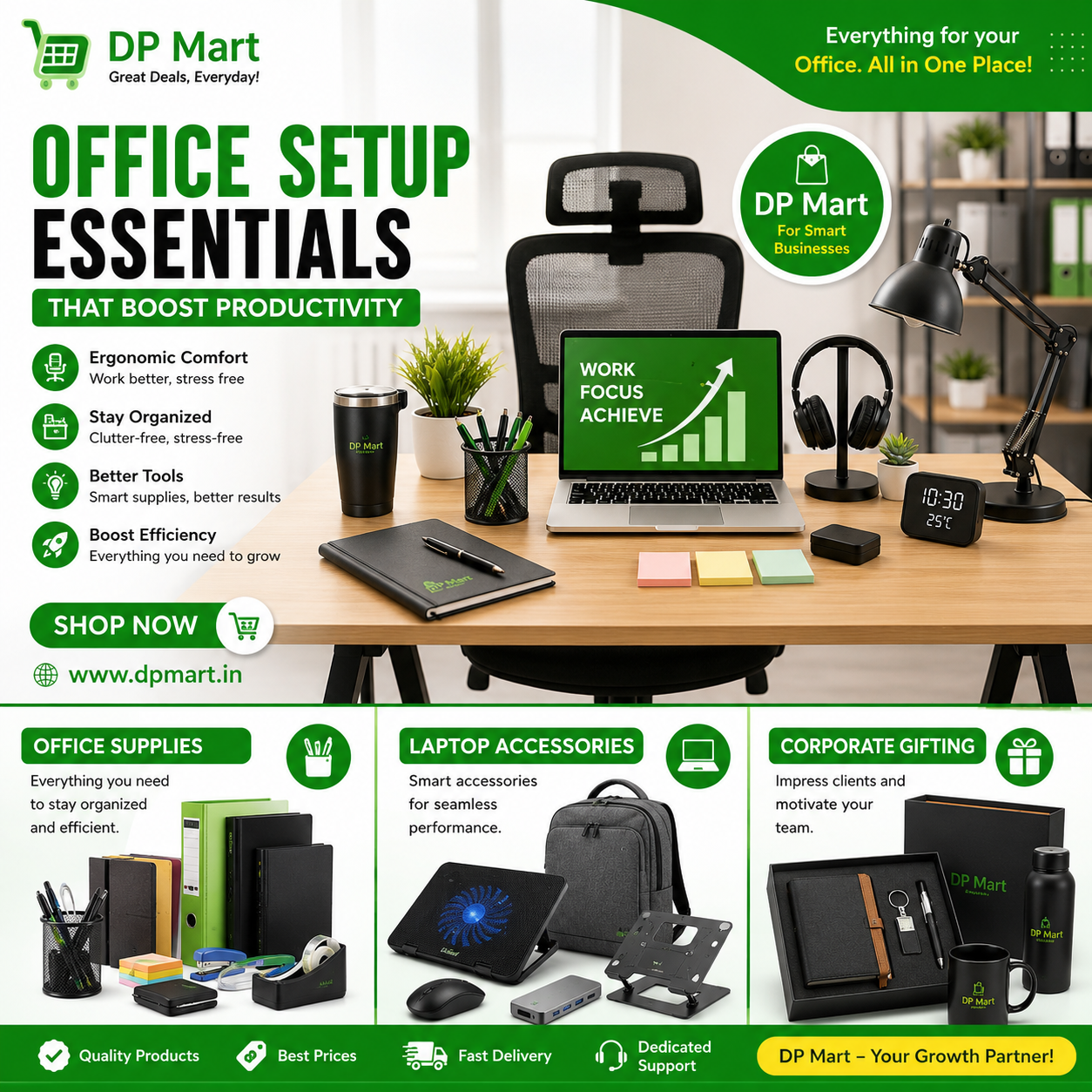 Office Setup Essentials That Boost Productivity
