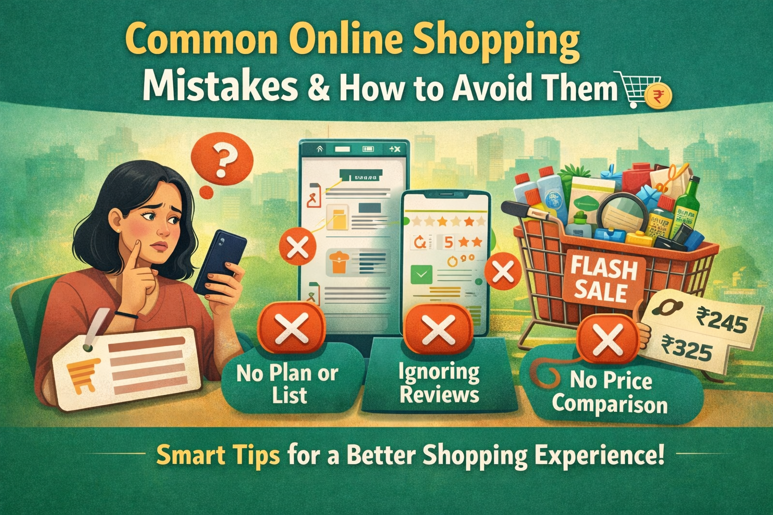 Common Online Shopping Mistakes & How to Avoid Them ????