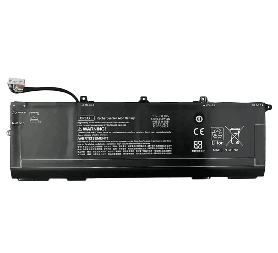 Battery for HP OR04XL, HSTNN-IB8U – EliteBook X360 830 G5, G6 Laptops (6600mAh, 4-Cell)