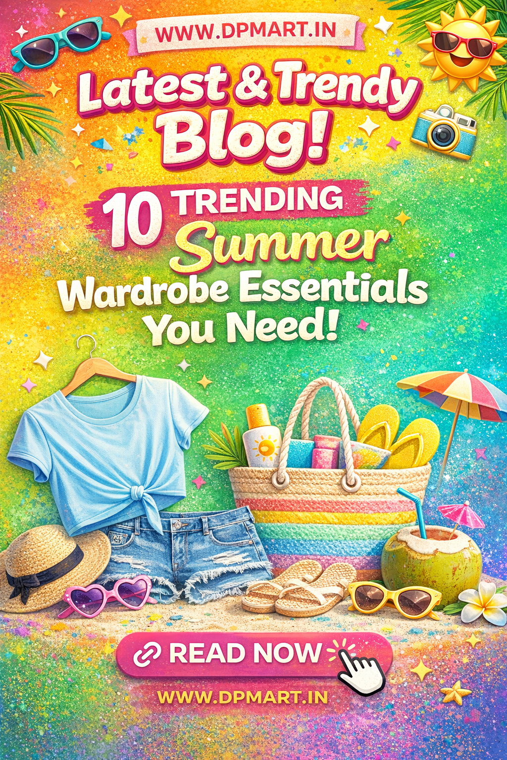 Colorful Savings & Smart Shopping: Unveiling DP Mart’s 50% Off Holi Fiesta!