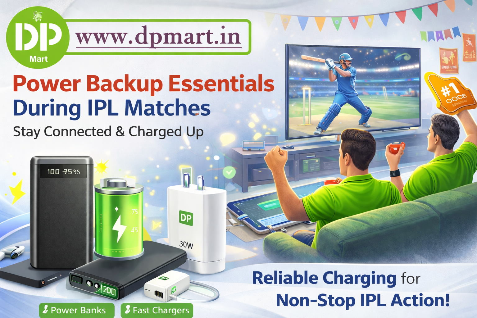 Power Backup Essentials During IPL Matches