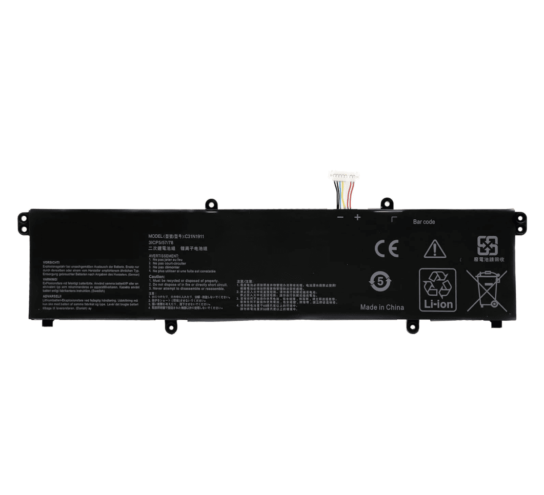 Battery for Asus B31N1911, VivoBook 14 A1402ZA, 15 F1502ZA-EJ982, 17 M1702QA-AU108W Laptops (3600mAh, 3-Cell)