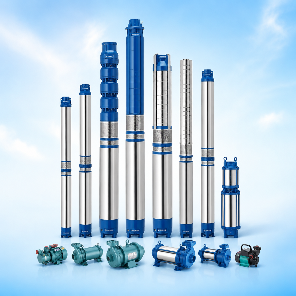 Water Pumping Motors & Submersibles