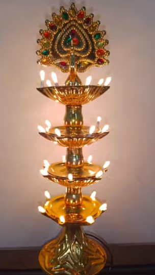 peacock-electric-golden-diya-vasu-house-ns-214