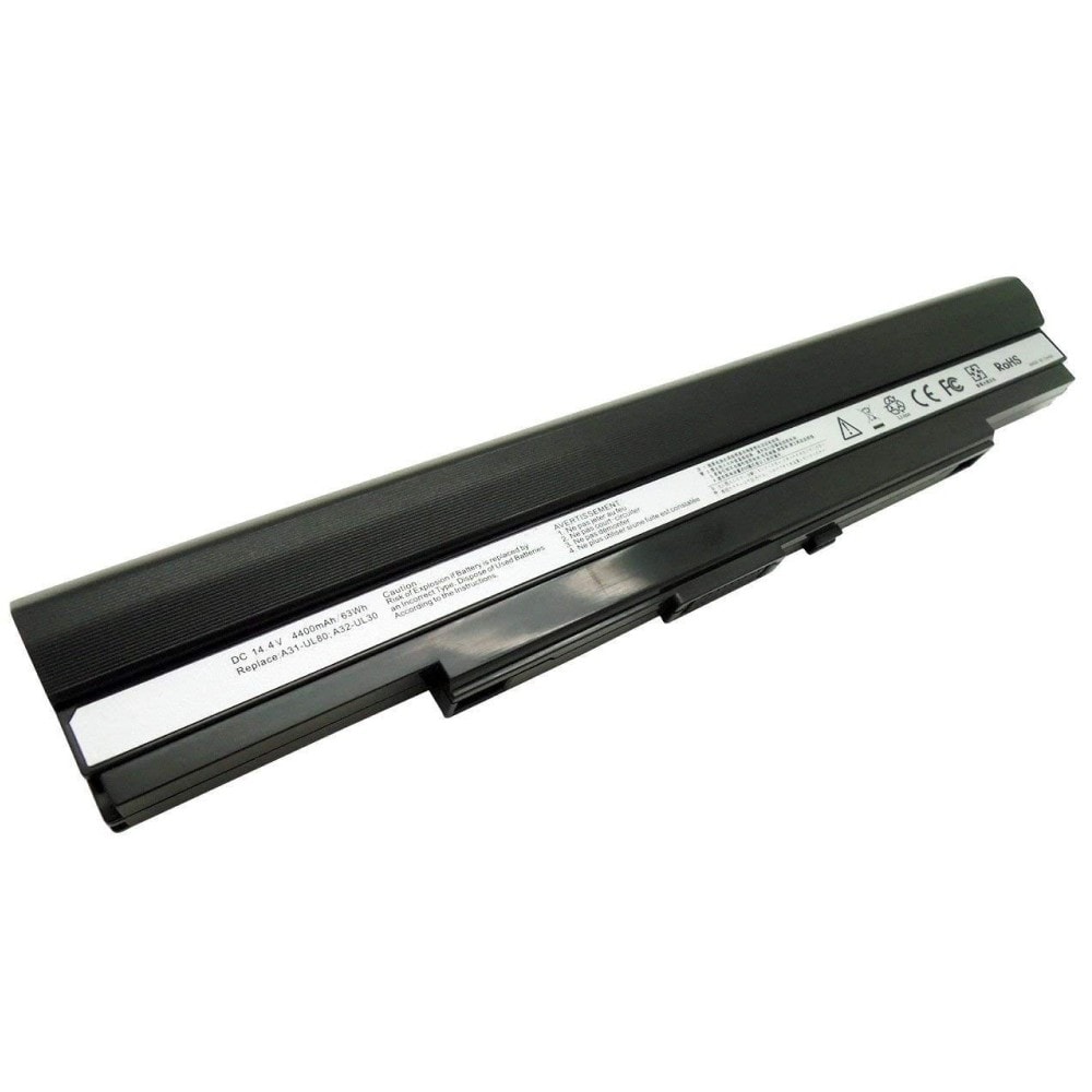 Asus Laptop Battery 4400mAh, 8-Cell High Quality Compatible Battery for Asus A42-UL30 – Asus UL30A, UL80VT, UL50, Series Laptops