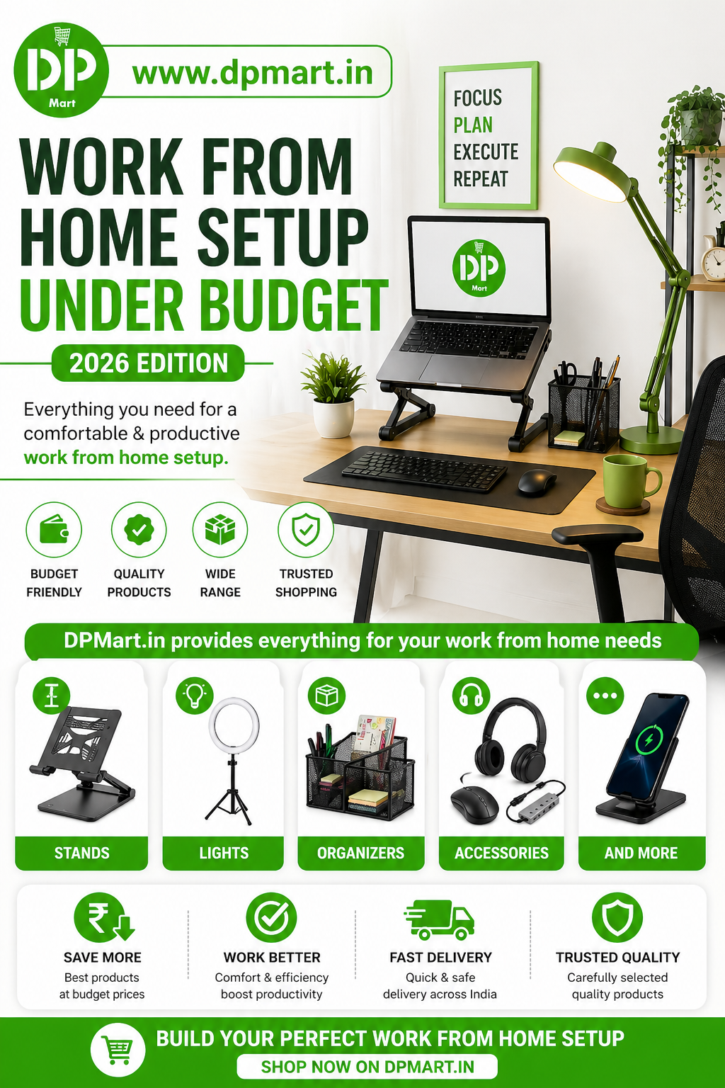 Work From Home Setup Under Budget (2026 Edition)