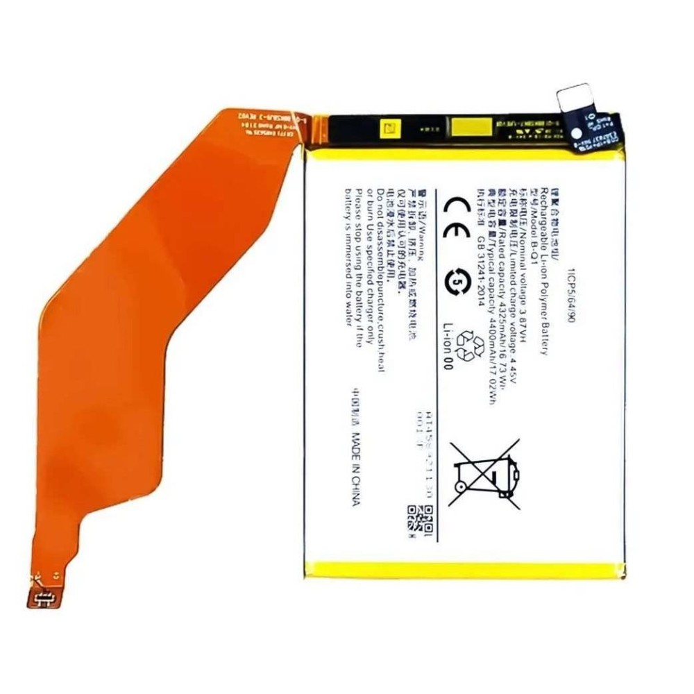 Vivo IQOO Z3 B-Q1 Battery 100% Care Original