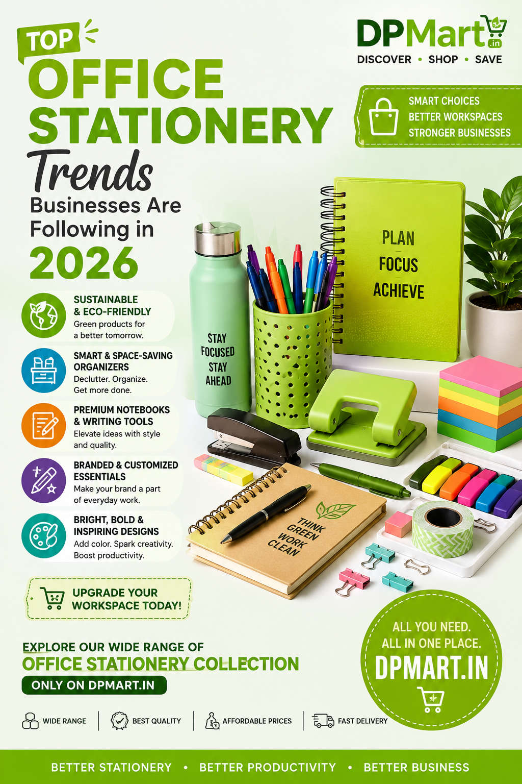 Top Office Stationery Trends Businesses Are Following in 2026