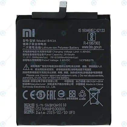 Mi G0 BN3A Battery 100% Care Original