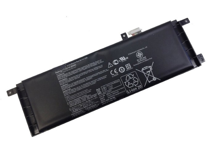 Compatible Battery for ASUS X453 – X553MA, B21N1329, 0B200-00840000 Laptops (3800mAh, 2-Cell)