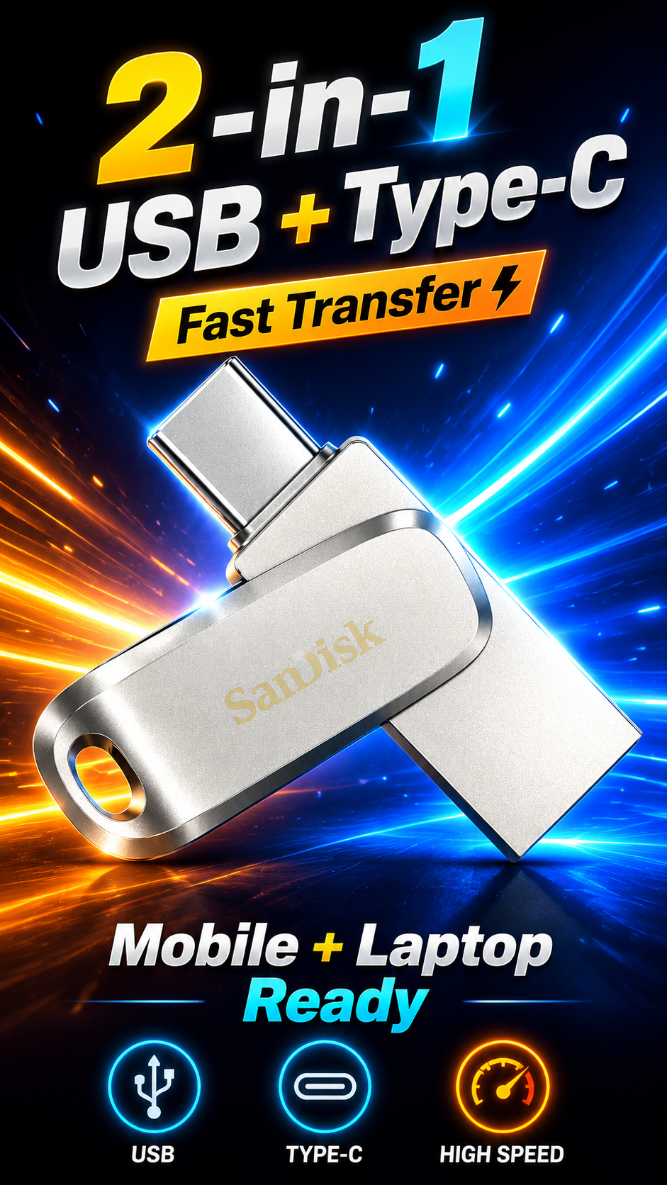 SanDisk Ultra Dual Pendrive