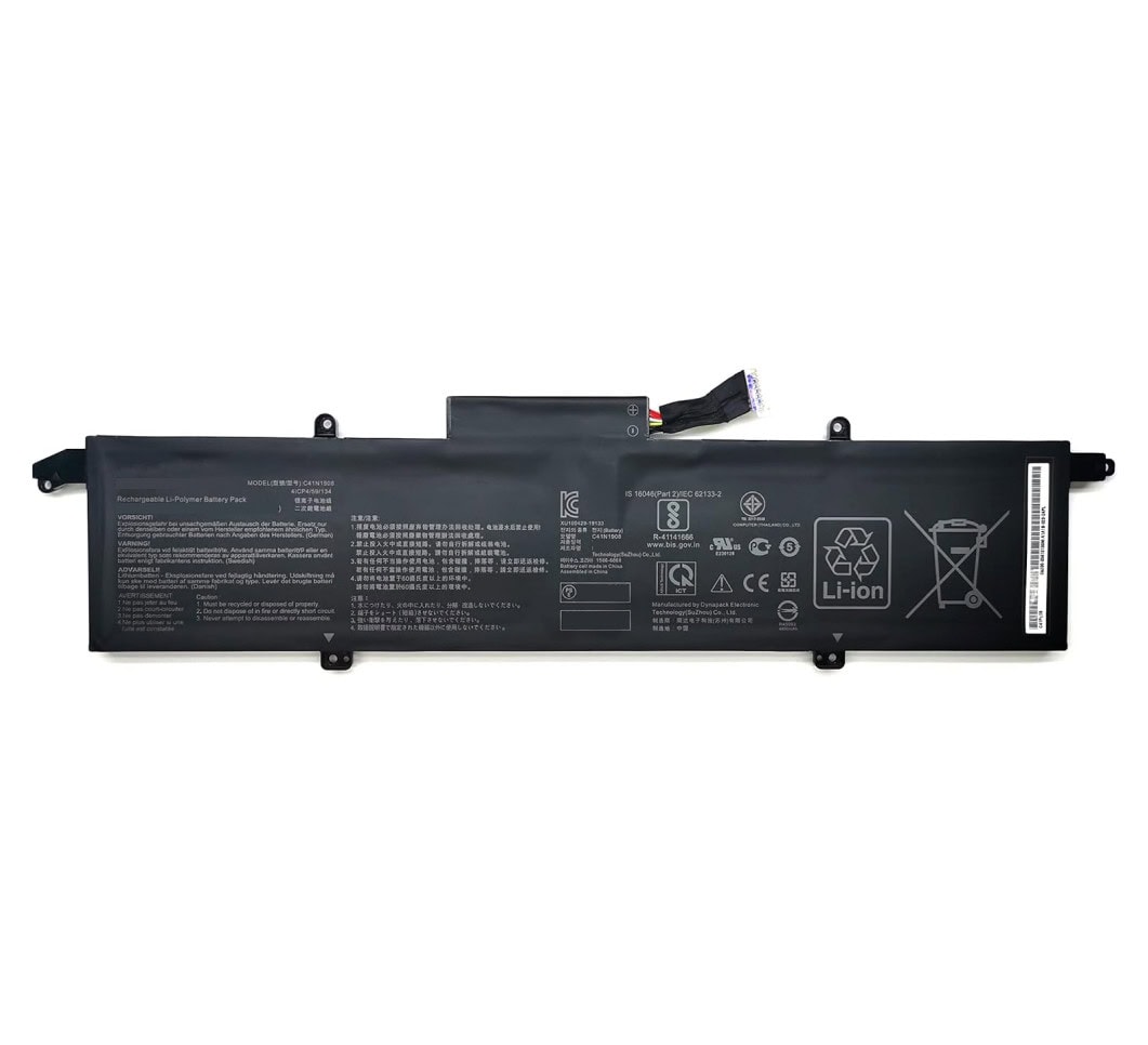 Asus Laptop Battery 3800mAh, 4-Cell High Quality for ASUS C41N1908, Rog ZEPHYRUS PX, ZEPHYRUS GA Series Laptops