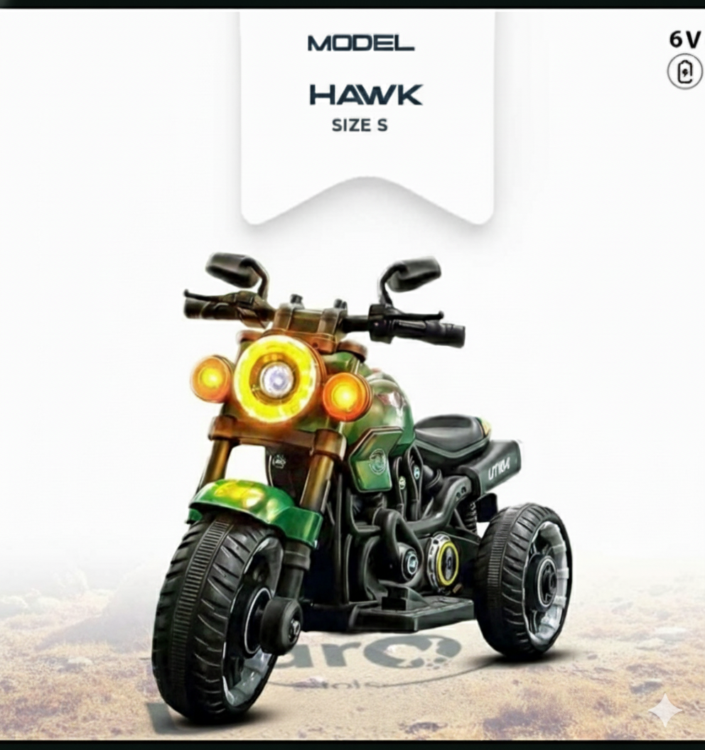 6v Hawk Electrical Bike for Kids