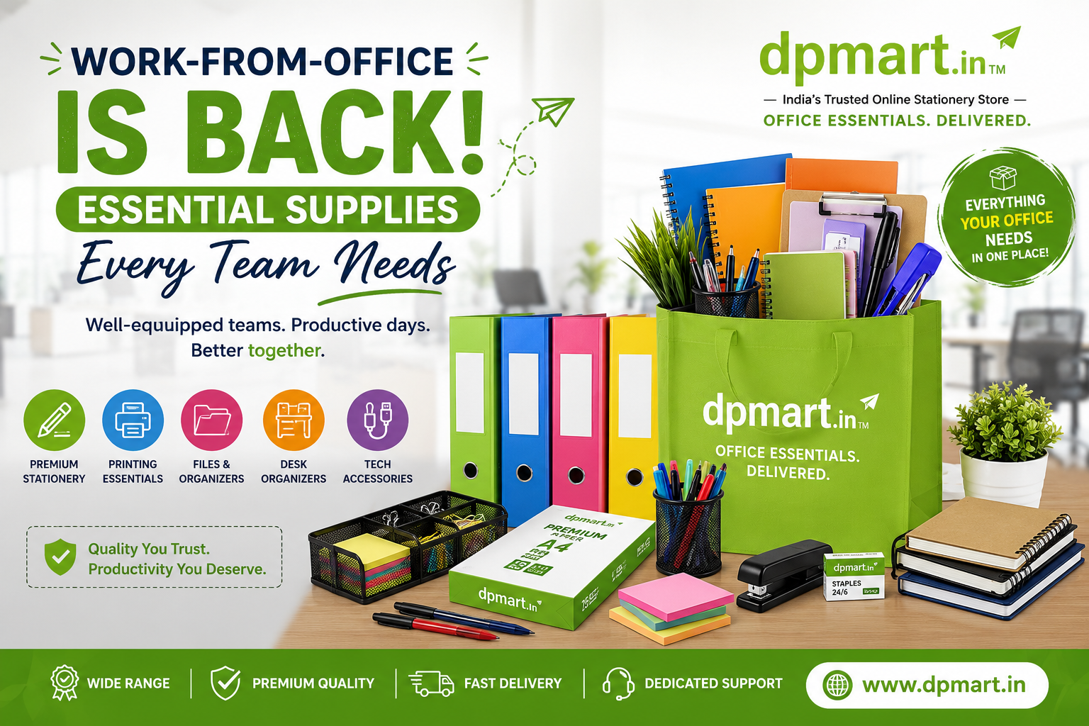 Work-from-Office Is Back: Essential Supplies Every Team Needs