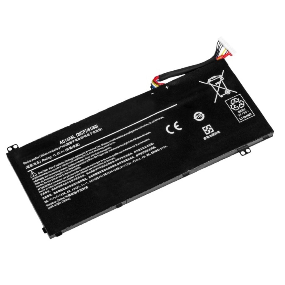Acer Laptop Battery 4600mAh, 3-Cell High Quality Compatible for Acer AC14A8L – Aspire V15 Nitro, Aspire VN7, Aspire VN7-571, Laptops
