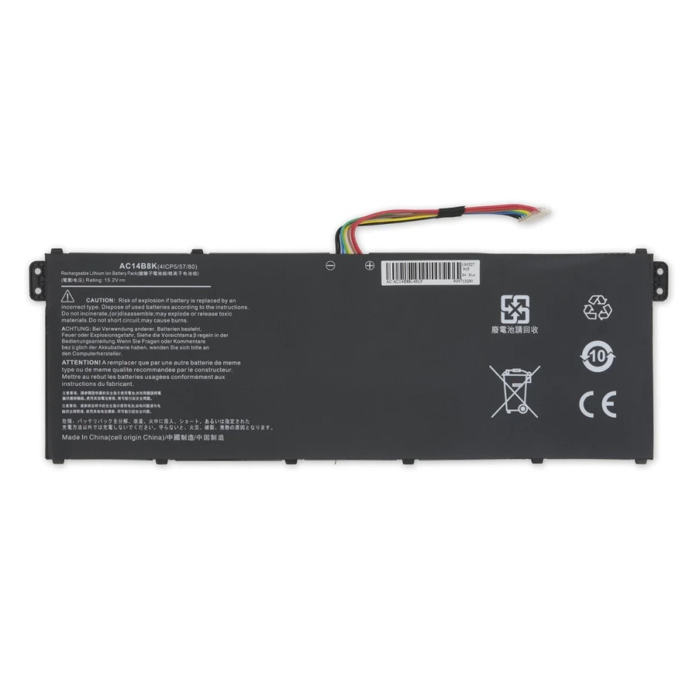 Battery for Acer SF314-52, AC14B7K – Acer Swift SF314-51, SF314-56, SF314-56, Laptops (3600mAh, 4-Cell)-100% Care Original