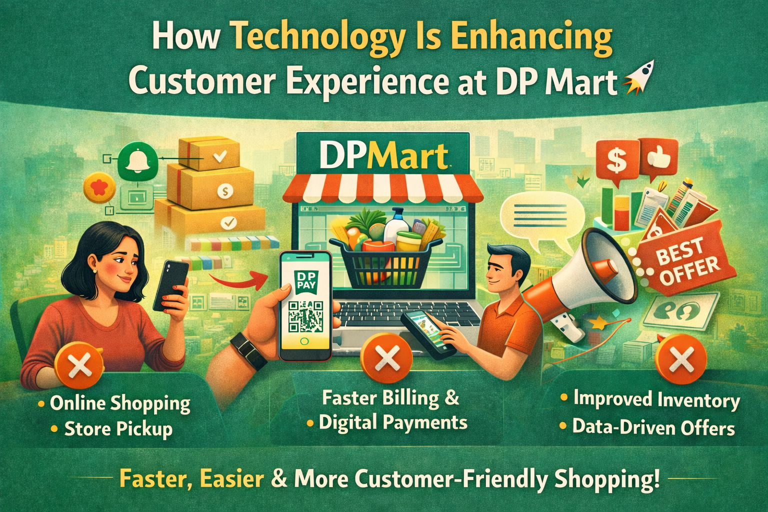 How Technology Is Enhancing Customer Experience at DPMart