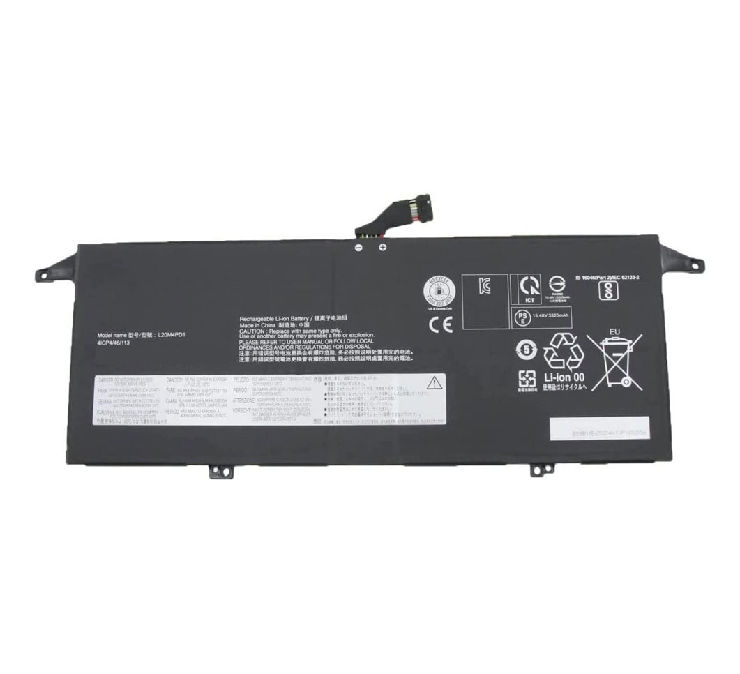 Lenovo Laptop Battery 2900mAh, 4-Cell High Quality for Lenovo L20M4PD1, L20C4PD1, THINKBOOK PLUS G2 ITG, THINKBOOK 13X ITG Series Laptops
