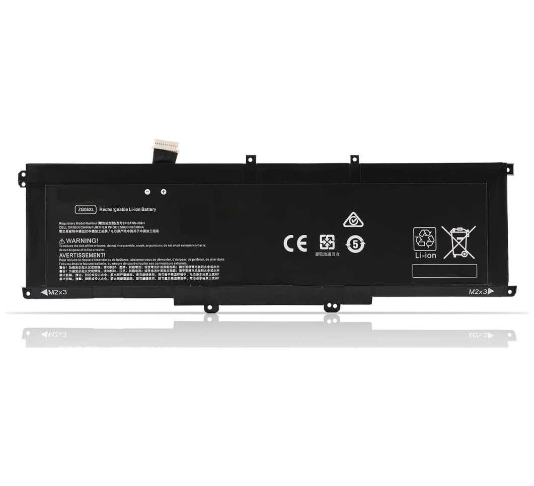 HP Laptop Battery 6200mAh, 6-Cell High Quality For HP ZG06XL, HSTNN-1B8H, ZBook STUDIO G5, ZBook STUDIO X360 G5, EliteBook 1050 G1 Laptops