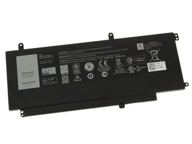 Compatible Battery for Dell D2VF9 – P68G, Vostro 14 5000, 14-5459 Series Laptops (3400mAh, 3-Cell)