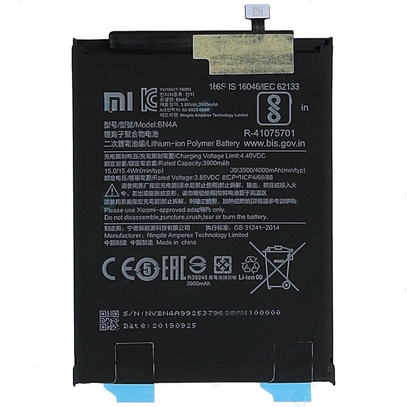 Mi Note7 Pro BM4A Battery 100% Care Original