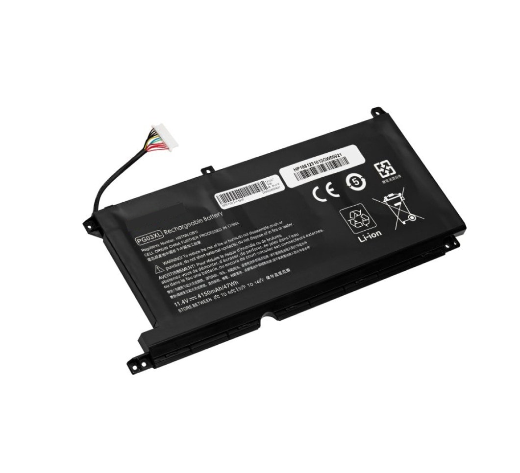Compatible Battery for HP PG03 – HSTNN-DB9G, L48430-AC1, L48430-AC2 Laptops (4150mAh, 3-Cell)
