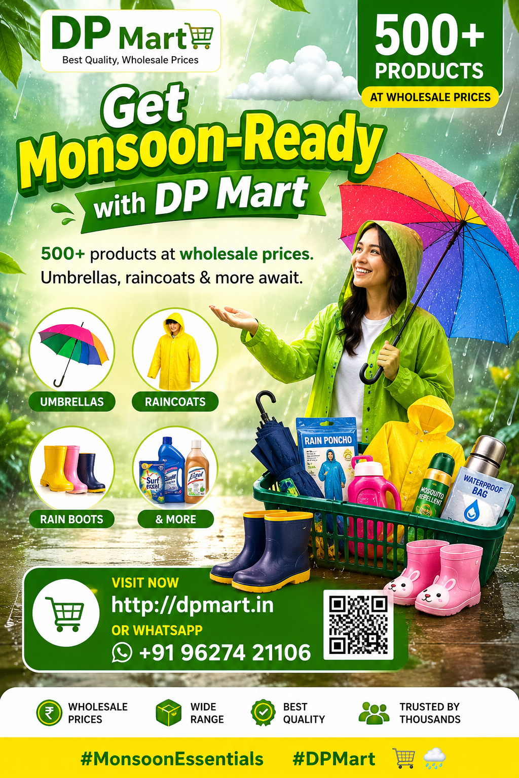 Monsoon Ready? DP Mart Has You Covered! ????️????