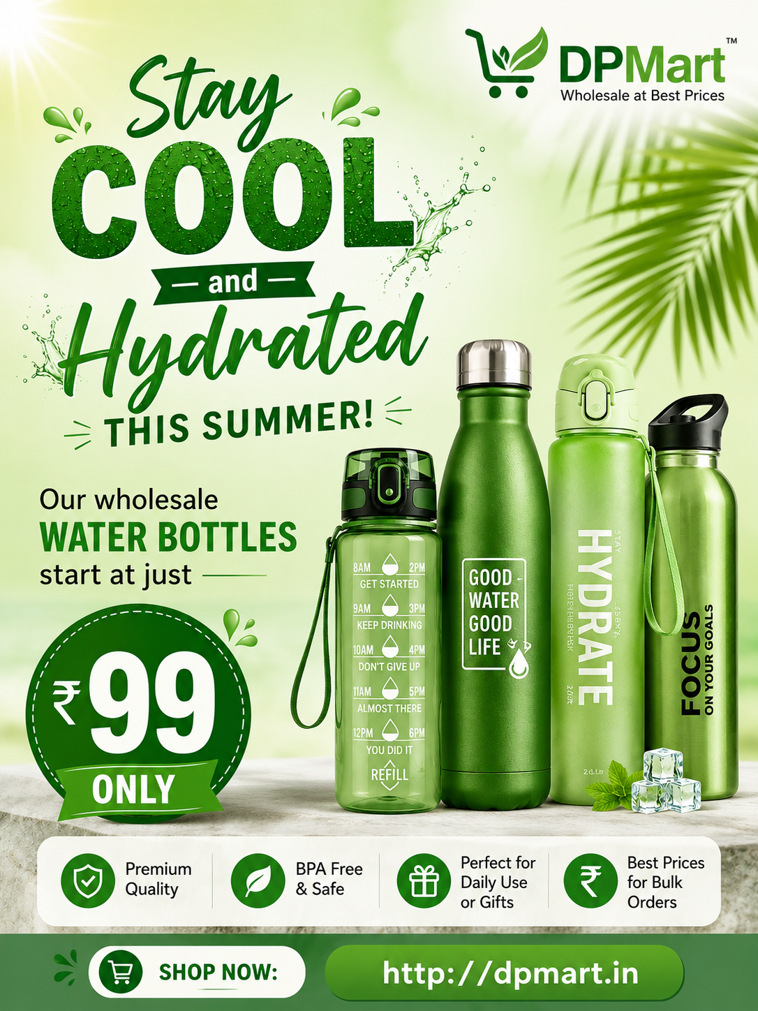 Stay Cool & Hydrated This Summer! ????