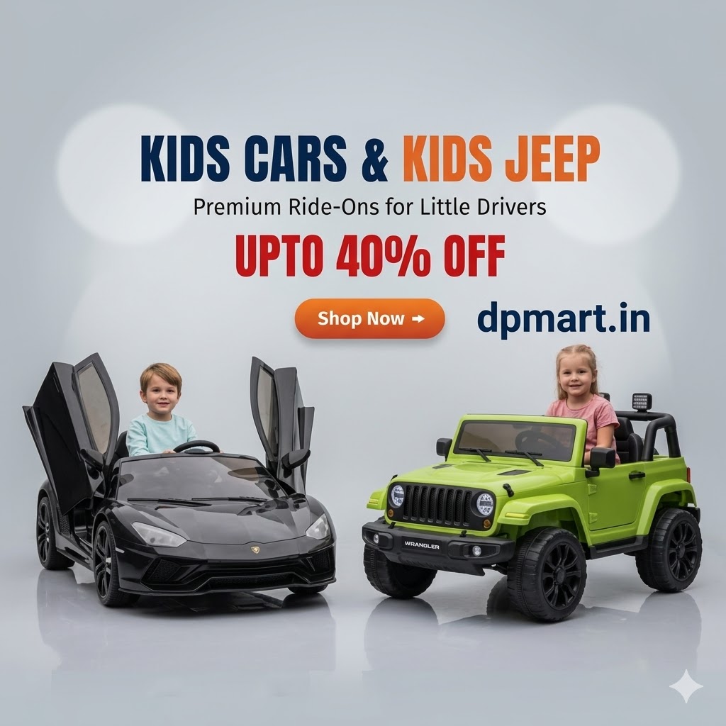 Best kids outdoor toys in India 2026 — electric bikes, tricycles & jeeps compared