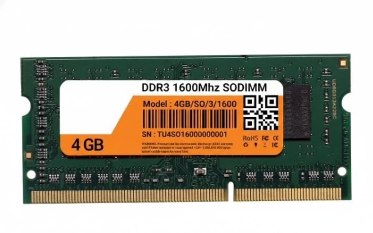 4GB DDR3 1600Mhz Laptop RAM