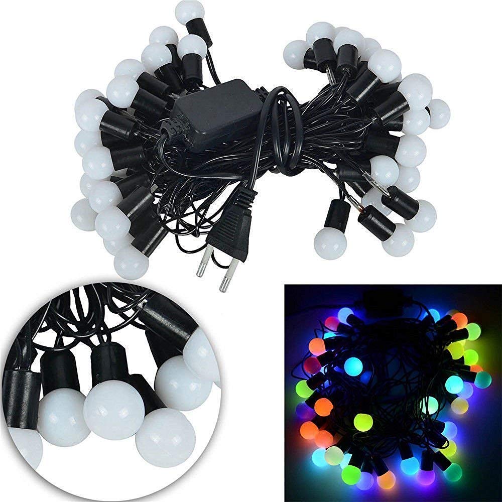 Big Frosted Ball String Light - Multicolor