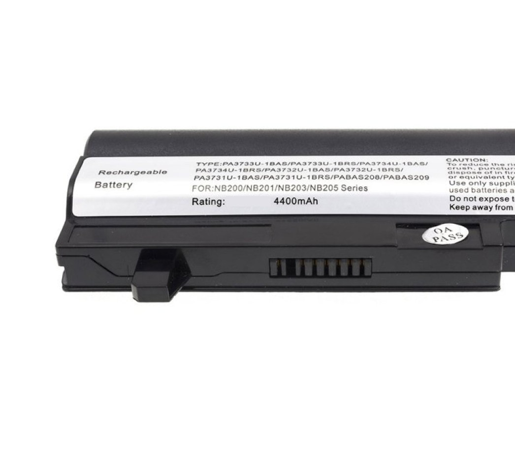 Toshiba Laptop Battery 4400mAh, 6-Cell Compatible for Toshiba NB200 – Toshiba Satellite, Mini NB205, NB200 Laptops