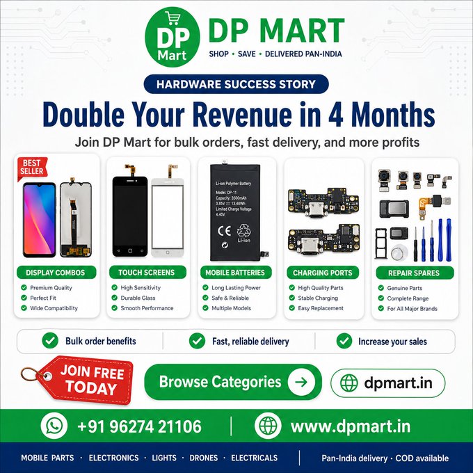 One Supplier, Bigger Profits: Join DP Mart Today