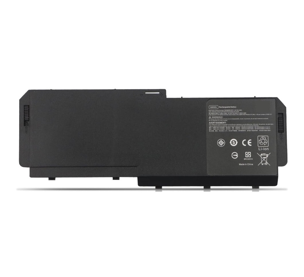HP Laptop Battery 6200mAh, 6-Cell High Quality for HP AM06XL, HSTNN-IB8G, ZBook 17 G5 Series Laptops